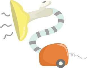 Vacuum cleaner illustration