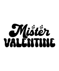 Fototapeta premium Mister Valentine SVG