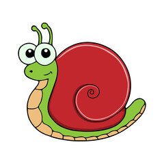 snail vector illustration