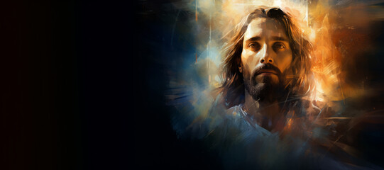 Art depicting Jesus, the Holy Savior.