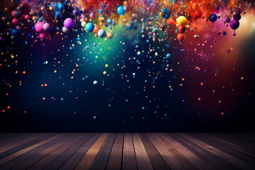 christmas background with stars