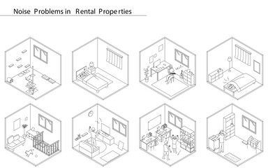 Noise problems in rental properties: Noise from living in apartments and condominiums