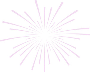 Fototapeta premium violet fireworks burst