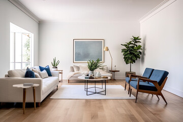 Fototapeta premium Modern luxury attic loft apartment.