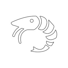 Naklejka premium A fish black Silhouette vactor. Fish icon black silhouette. Fisheries logo symbol. fish skeleton. fish vactor.