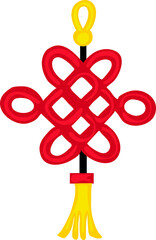 red chinese knot