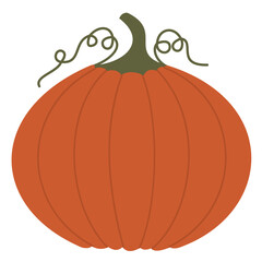 Autumn and Fall Season Theme Simple and Cute Vector Arts