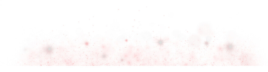 sparkling gold glitter elements on a transparent background