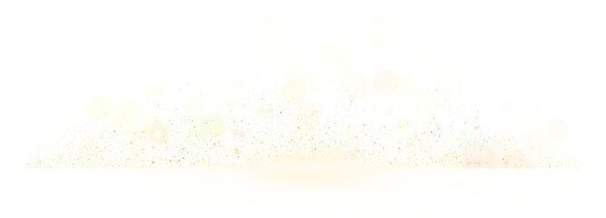 sparkling gold glitter element effect