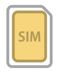 SIMカードアイコン
