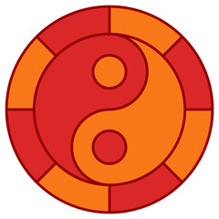 Yin yang icon