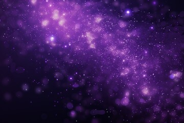 Fototapeta na wymiar Abstract purple sparkle particles background