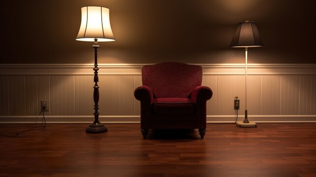 "Contemporary Luminescence with AI Generative Flair