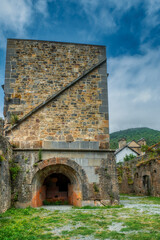 Fototapeta premium The Royal Arms and Ammunition Factory was a royal factory installed in the municipality of Orbaizeta, by order of Charles III of Spain in 1784.