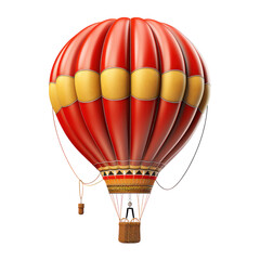 Balloon isolated on transparent background,transparency 