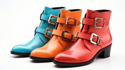 Modern fashionable women boots