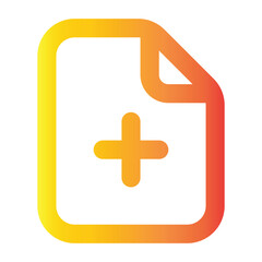 Fototapeta premium document icon