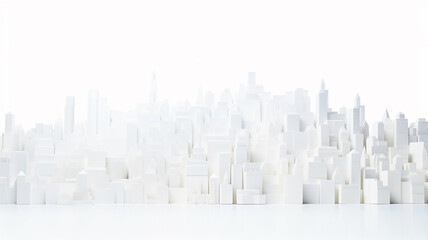 white paper layout city background abstraction flat.