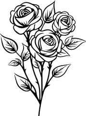 Rosemary stem, a popular image for tattoos