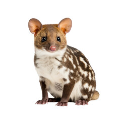 Quoll isolated on transparent background,transparency 
