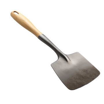 spade isolated on transparent background,transparency 