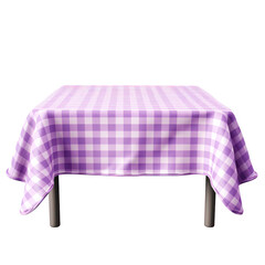 table cloth isolated on transparent background,transparency 