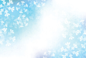 クリスマス　雪　風景　冬　背景