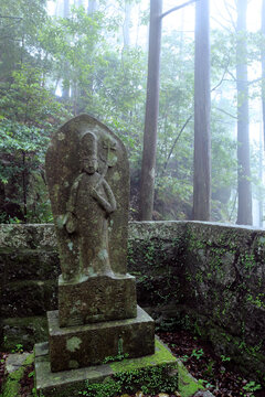 Kumano Kodo iseji Kannon road 33 Kannon , Kumano city,Mie Prefecture,Japan June 2011