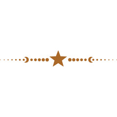 Obraz premium Sun And Moon Divider 