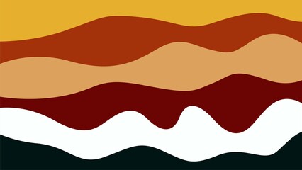 Colorful template banner with nice colors