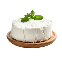Feta Cheese,white cheese isolated on transparent background,transparency 