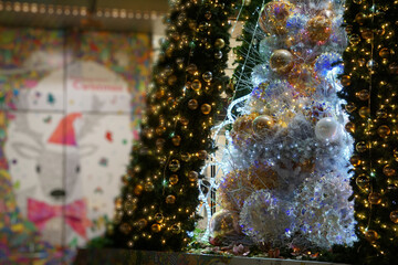 Christmas tree ／クリスマス・ツリー，飾りつけ，待ち合わせ