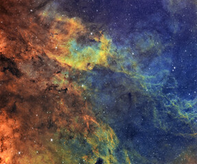 Copper Blue Nebula
