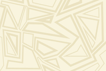 Abstract shapes modern pattern design. Primitive Lines Seamless Rotatable Background Pattern