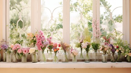 Wedding Flower Trends. Generated AI