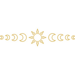 Sun and Moon Divider