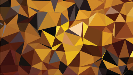 golden  polygon abstract background