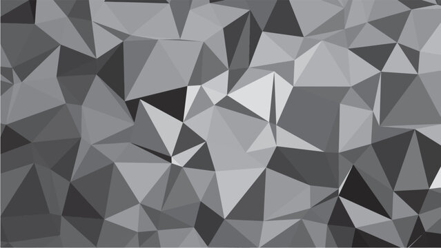 Gray polygon abstract background