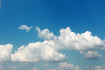 blue sky with clouds
