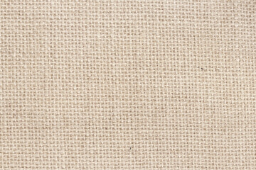 Brown sackcloth woven texture background in natural pattern.