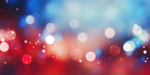 Obraz premium Christmas abstract background with soft light bokeh. Blurred Glitter sparkle for celebrate. glowing lights focus in bright sunlight