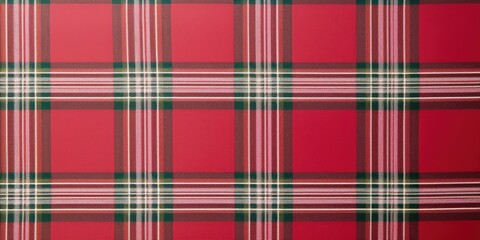Fototapeta premium Christmas plaid pattern background