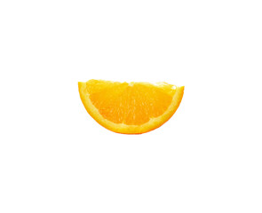 Orange fruit isolated on white background