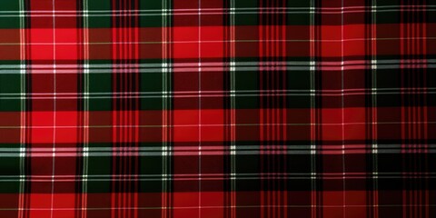 Obraz premium Christmas plaid pattern background