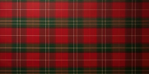 Fototapeta premium Christmas plaid pattern background