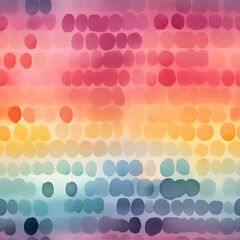 abstract colourful watercolour rainbow gradient spots seamless texture pattern