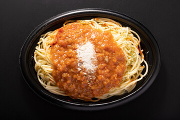 ミートソーススパゲッティ