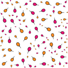 Abstract Balloons Pattern 