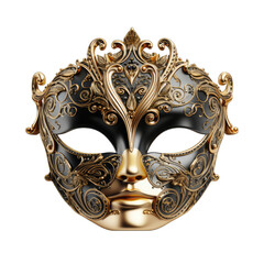 Opera Mask Isolated on Transparent or White Background, PNG