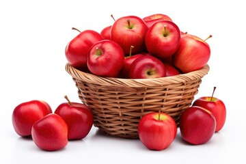 apples in basket